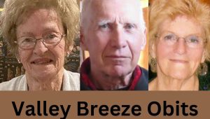 But first, let's talk a little bit about the Valley Breeze obits. It's a local newspaper that covers news in various communities