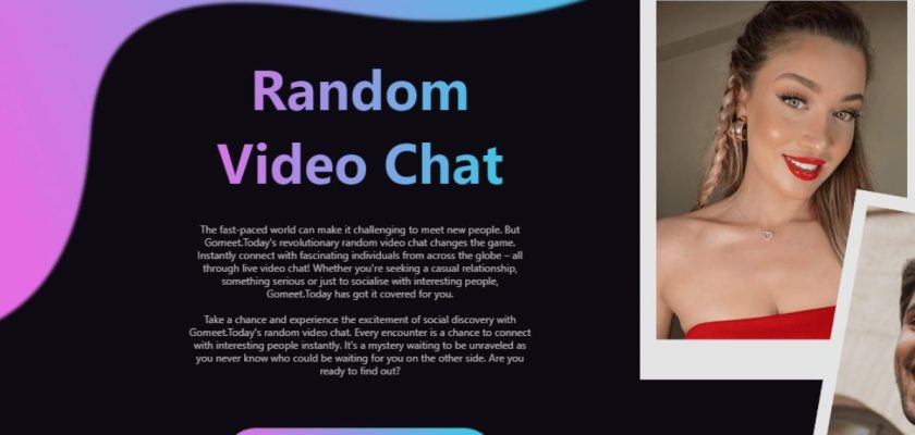 GoMeet.today random video chat service featuring instant global connections and easy video calling